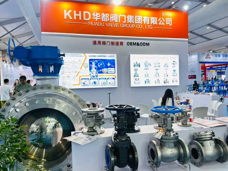 Zhejiang Int'l Valve Industry Chain Fair 2026 arrakastaz amaitu zen - Eskerrik asko Huadu Valve Group (KHD) 8T65 standean bisitatzeagatik