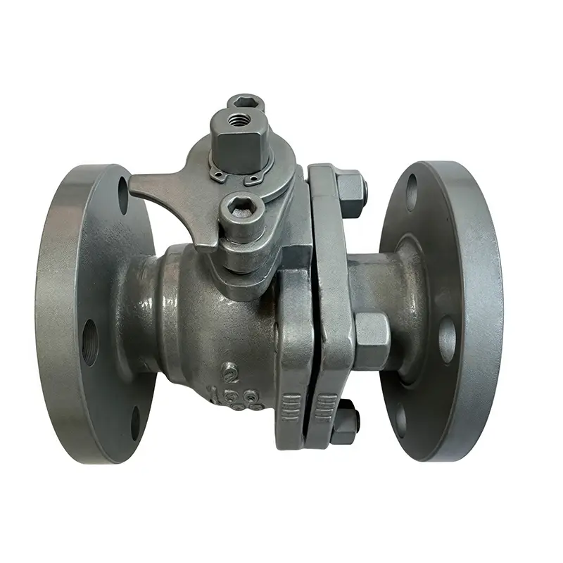 WCB Flanged Ball Balbula